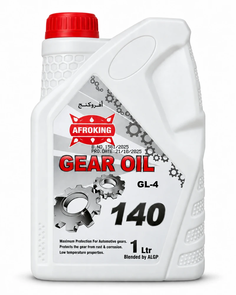 AFROKING Gear Oil SAE 140 1 L — original product photograph